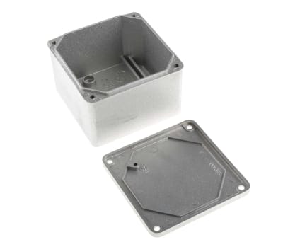 Product image for IP65 diecast aluminium box,106x106x71mm