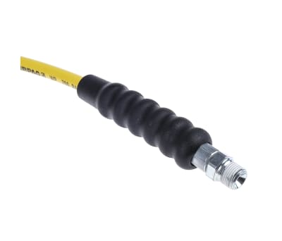 Product image for HIGH PRESS HOSE W/COUPLER,1.8M L 700BAR