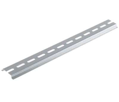 Product image for Rittal, Slotted Din Rail, 287mm x 35mm x 7.5mm