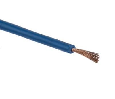 Product image for Blue equipment wire,0.15sq.mm 100m