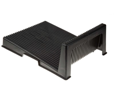 Product image for L shape PCB rack w/25 slot,356x265x127mm