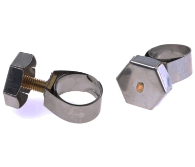 Product image for UNEX HEXAGON HEAD HOSE CLIP,14-19MM DIA