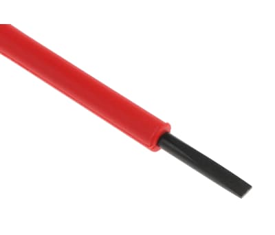 Product image for Slotted ergonomic screwdriver,100x3mm