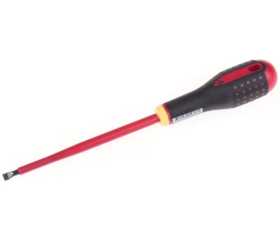 Product image for Slotted ergonomic screwdriver,150x6.5mm