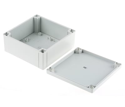 Product image for MNX enclosure w/grey lid,130x130x60mm