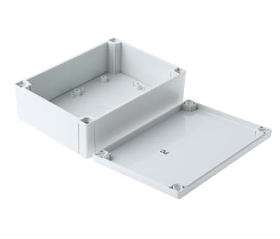 Product image for MNX enclosure w/grey lid,180x130x60mm