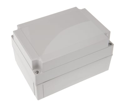 Product image for MNX enclosure w/grey lid,180x130x100mm