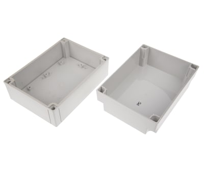 Product image for MNX enclosure w/grey lid,180x130x100mm