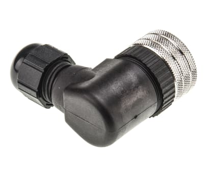 Product image for 4 WAY M12 RE-WIREABLE R/A SOCKET,4A PG7