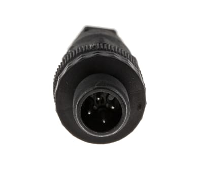 Product image for 4WAY M12 REWIREABLE STRAIGHT PLUG,4A PG7