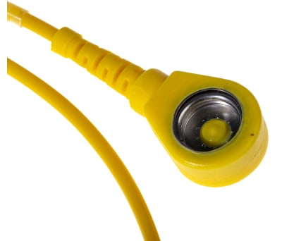 Product image for 10mm stud - stud cord,1.8m L 2meg coil