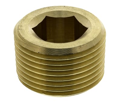 Product image for Legris Brass 3/4 in BSPT Male Straight Plug Threaded Fitting