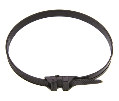 Product image for Legrand Black Cable Ties PA 12, 357mm x 9 mm