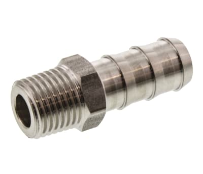 Product image for ADAPTOR,1/4IN BSPT M-10MM HOSE ID