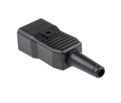 Product image for Schurter C20 Cable Mount IEC Connector Male, 16.0A, 250.0 V