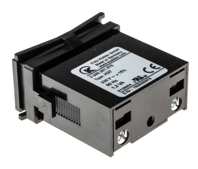 Product image for 7 DIGIT DIN HOUR METER,187-264VAC