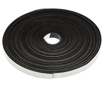 Product image for 10m Magnetic Tape, Adhesive Back, 0.75mm Thickness