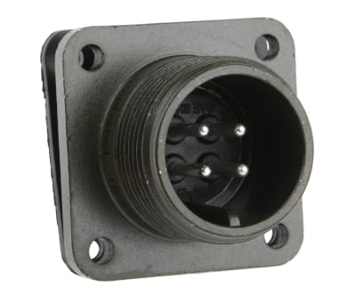Product image for Amphenol MS Series 4 way chassis plug