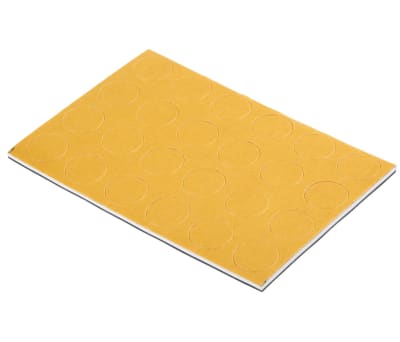 Product image for Dychem-round anti-slip pad,16mm dia/3mmH