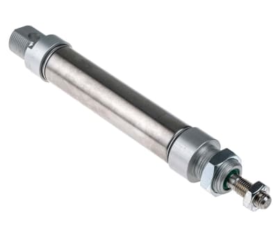 Product image for Double acting roundline cylinder,25x80mm