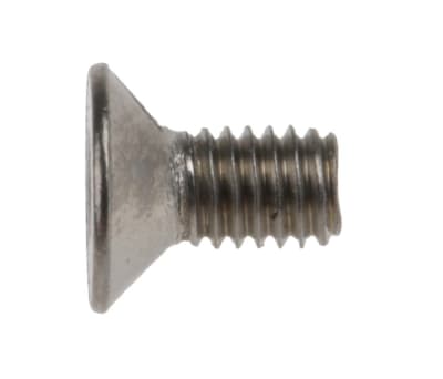 Product image for A4 s/steel hex skt csk head screw,M3x6mm