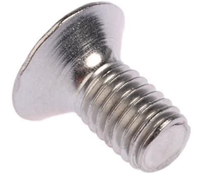 Product image for A4s/steel hex skt csk head screw,M8x16mm