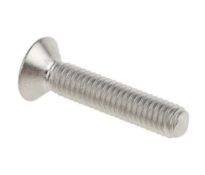 Product image for A4s/steel hex skt csk head screw,M4x20mm