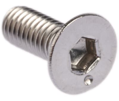 Product image for A4 s/steel hex skt csk head screw,M3x8mm