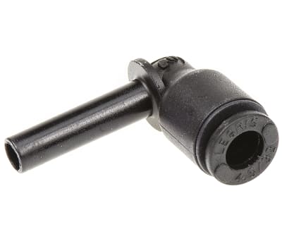 Product image for PNEUMATIC PLUG-IN ELBOW FITTING,4MM