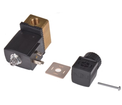 Product image for 3WAY NC SOLENOID VALVE,G1/4 PORT 230VAC