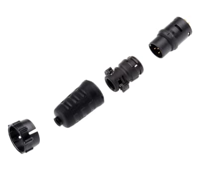 Product image for IP68 6 WAY CABLE MOUNT PLUG,7.5A 240VAC