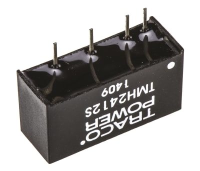 Product image for TMH2412S DC/DC, 24VIN, 12VOUT 165MA, 2W