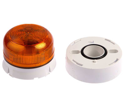 Product image for AMBER STANDARD FLASHING LED BEACON,230V