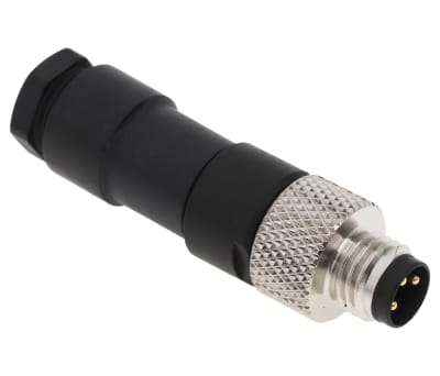 Product image for PLUG, E-SERIE, M8, 3WAY