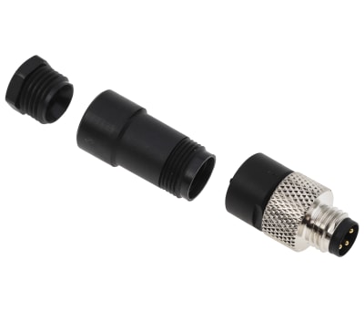 Product image for PLUG, E-SERIE, M8, 3WAY