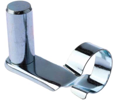 Product image for Steel short clevis,M16x2mm