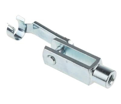 Product image for Steel long clevis,M8x1.25mm