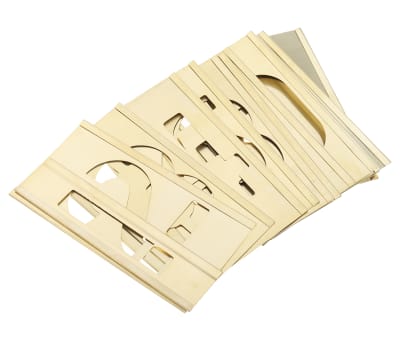 Product image for Interlocking brass stencilset,2in 0 to 9