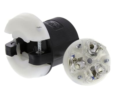 Product image for TWIST-LOCK AMERICAN PLUG,20A 250V