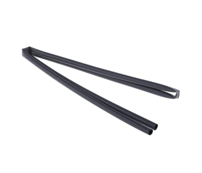 Product image for Black adhesive lined tubing,8-2mm i/d