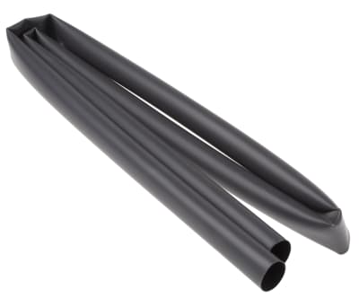 Product image for Black adhesive lined tubing,16-4mm i/d