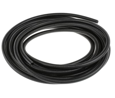 Product image for Adaptaflex PAFS Plastic Flexible Conduit Black 12mm x 10m