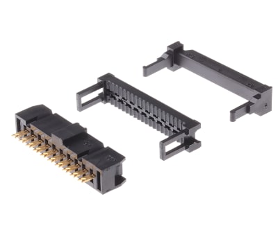 Product image for RIBBON CABLE CONNECTOR, SOCKET 20 WAY,