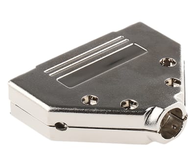 Product image for 37WAY TOP ENTRY NICKEL PLATE D BACKSHELL