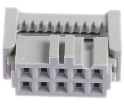 Product image for 891 SERIES 2.54MM IDC CABLE SOCKET, 10P