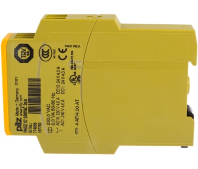 Product image for PNOZ/X7 EMERGENCY STOP RELAY,230VAC 2NO