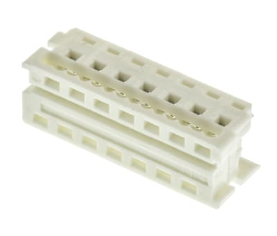 Product image for 14 way IDT housing,1.27mm pitch