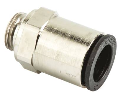 Product image for Male parallel straight adaptor,G1/4x12mm