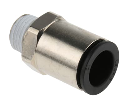 Product image for Male taper straight adaptor,R1/4x12mm