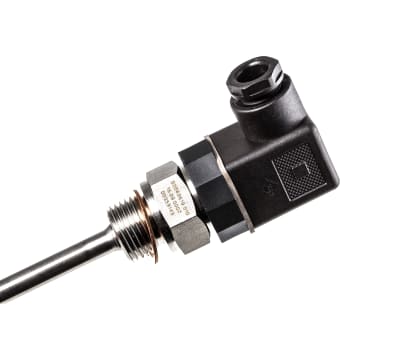 Product image for PT100 PROBE WITH DIN CONNECTOR,250MM